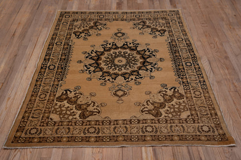 Antique Tabriz Area Rug (4' x 6')